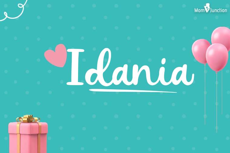 Idania Birthday Wallpaper