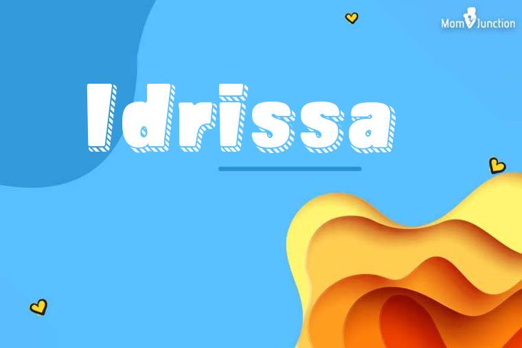 Idrissa 3D Wallpaper