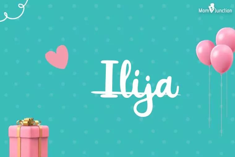 Ilija Birthday Wallpaper