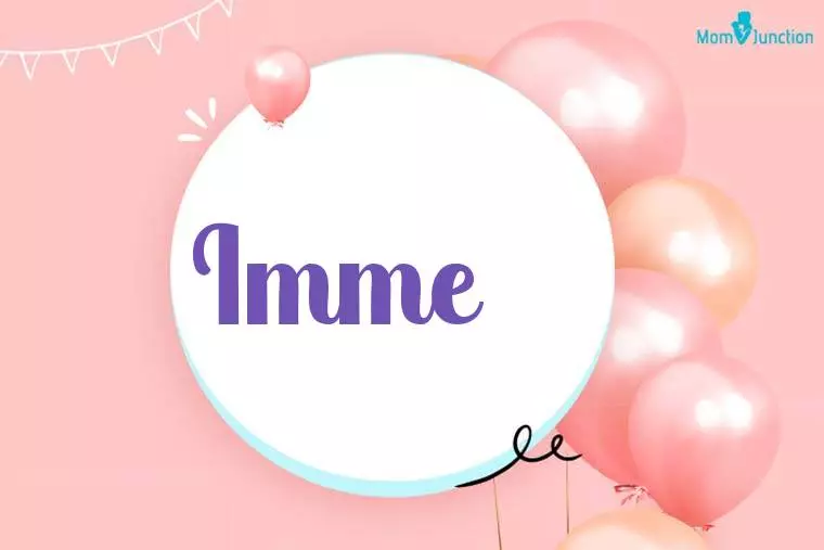 Imme Birthday Wallpaper