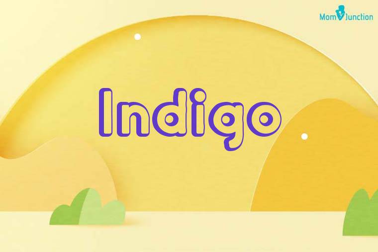 Indigo 3D Wallpaper