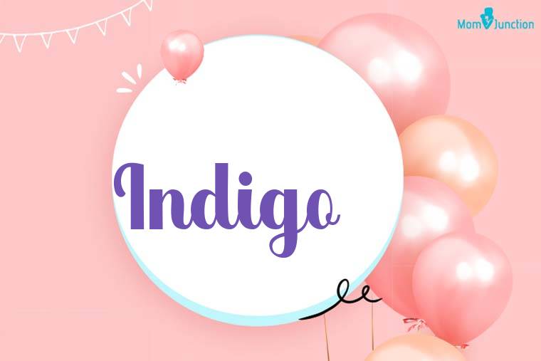 Indigo Birthday Wallpaper