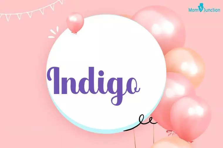 Indigo Birthday Wallpaper