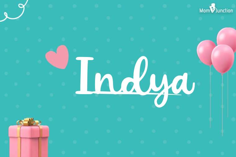 Indya Birthday Wallpaper