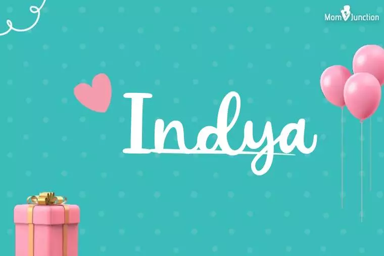 Indya Birthday Wallpaper