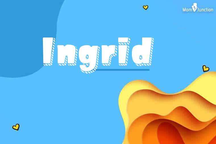Ingrid 3D Wallpaper