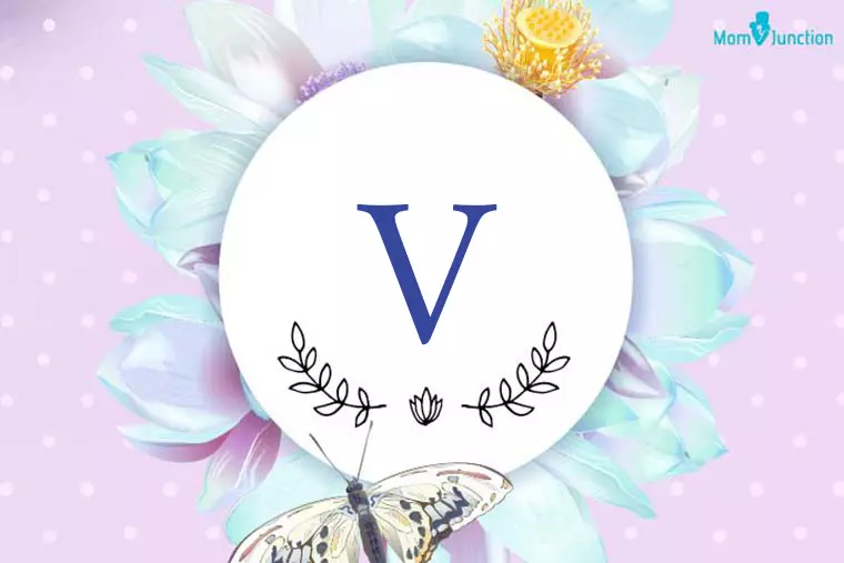 Vicky Name Initial Wallpaper