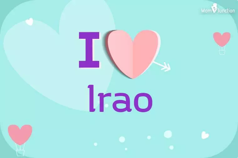 I Love Irao Wallpaper