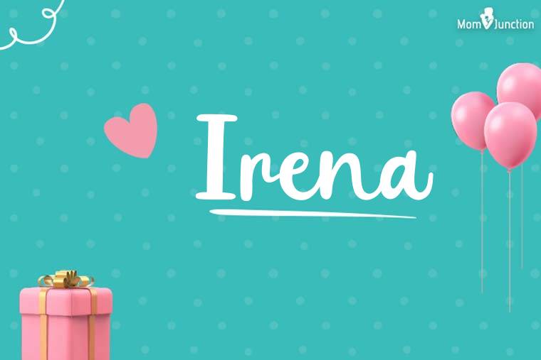Irena Birthday Wallpaper