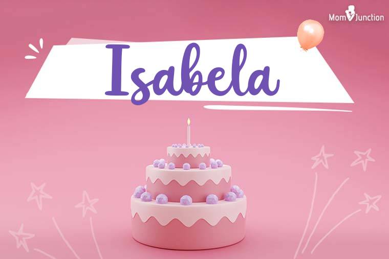 Isabela Birthday Wallpaper