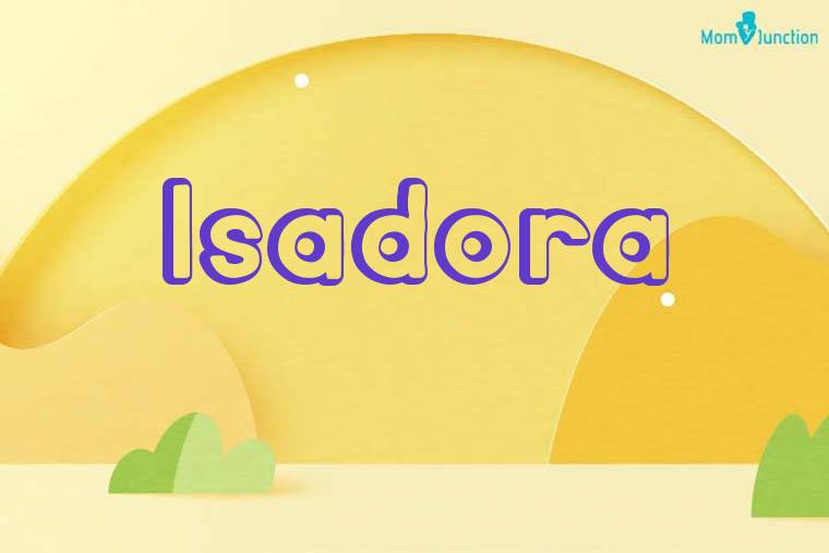 Isadora 3D Wallpaper