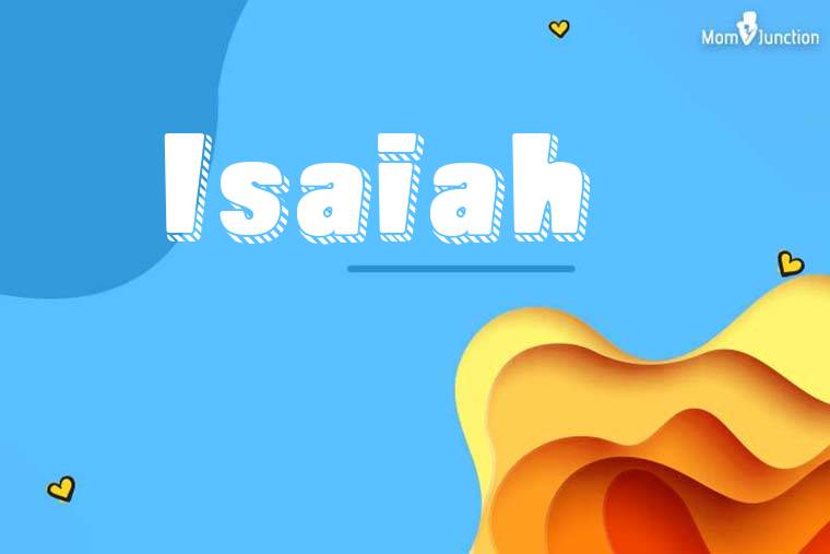 Isaiah 3D Wallpaper