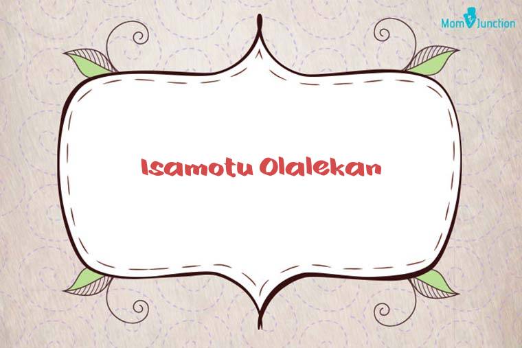 Isamotu Olalekan Stylish Wallpaper
