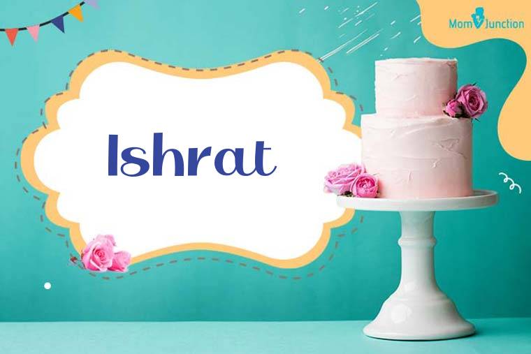 Ishrat Birthday Wallpaper