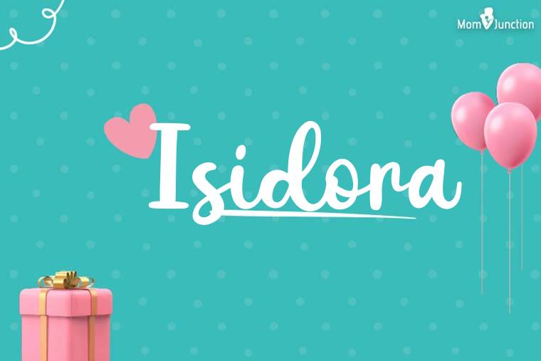 Isidora Birthday Wallpaper
