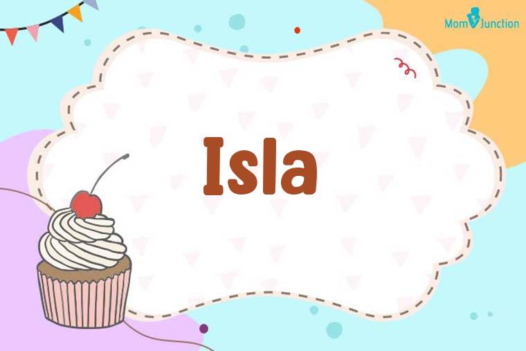 Isla Birthday Wallpaper