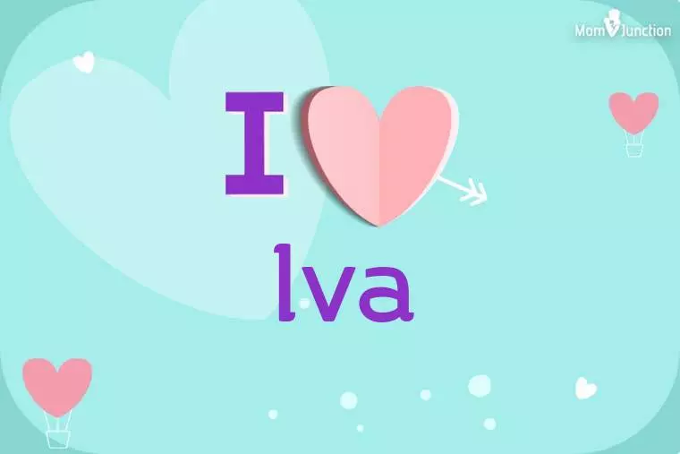 I Love Iva Wallpaper