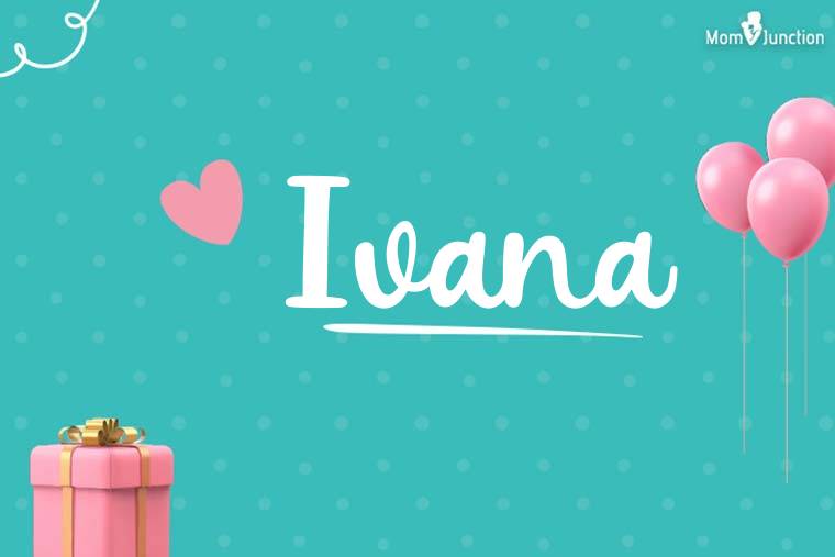 Ivana Birthday Wallpaper