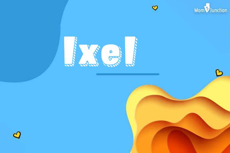 Ixel 3D Wallpaper