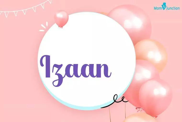 Izaan Birthday Wallpaper