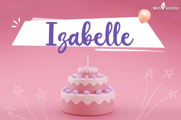 Izabelle Birthday Wallpaper