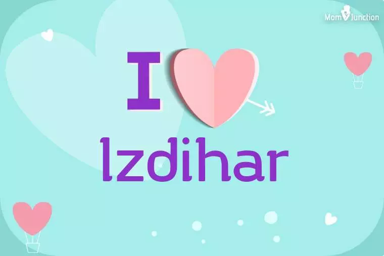 I Love Izdihar Wallpaper