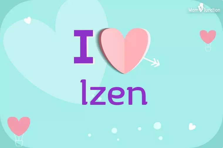 I Love Izen Wallpaper