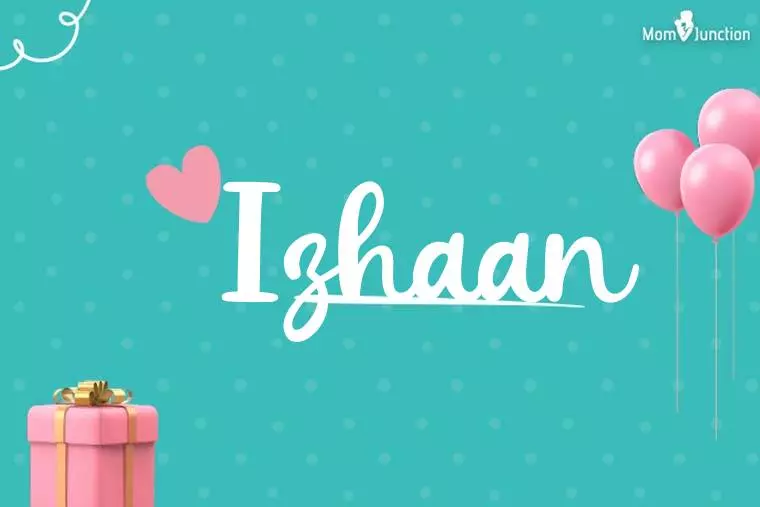 Izhaan Birthday Wallpaper