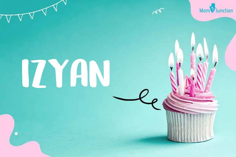 Izyan Birthday Wallpaper