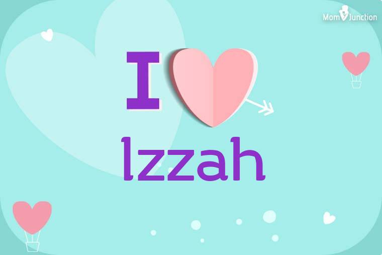 I Love Izzah Wallpaper