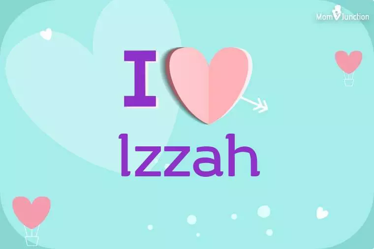 I Love Izzah Wallpaper