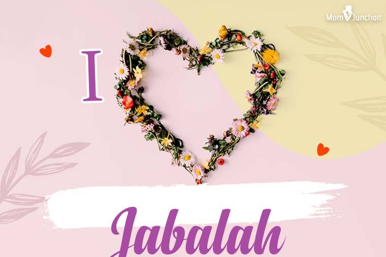 I Love Jabalah Wallpaper