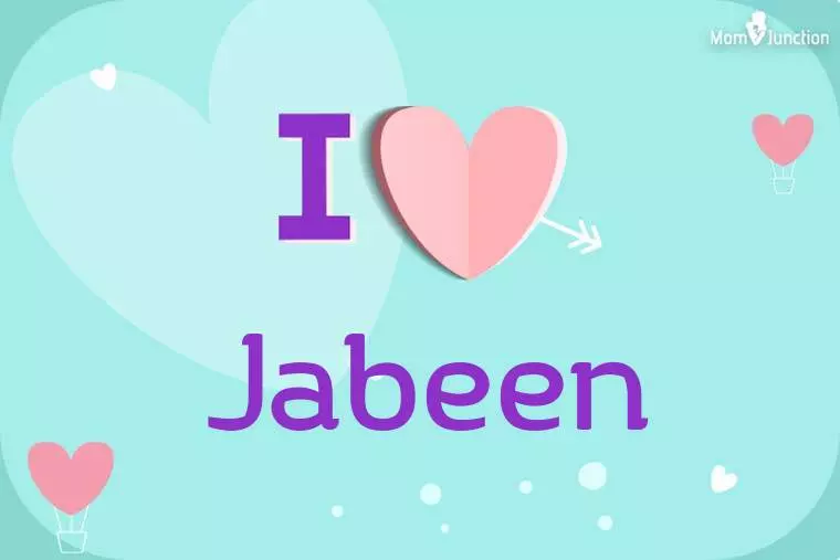 I Love Jabeen Wallpaper