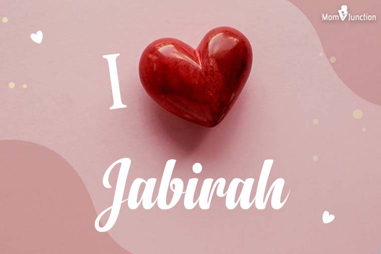 I Love Jabirah Wallpaper