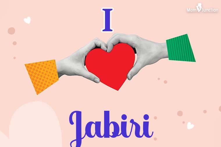 I Love Jabiri Wallpaper