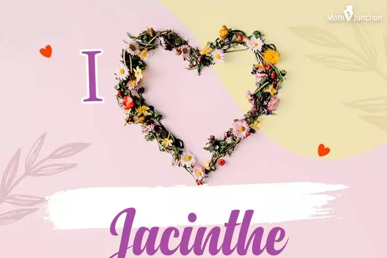 I Love Jacinthe Wallpaper