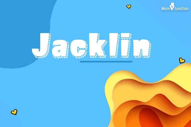 Jacklin 3D Wallpaper