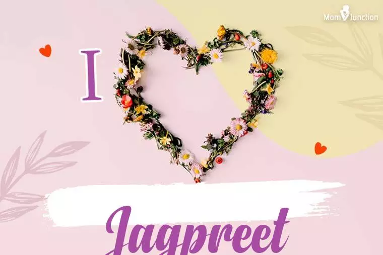 I Love Jagpreet Wallpaper