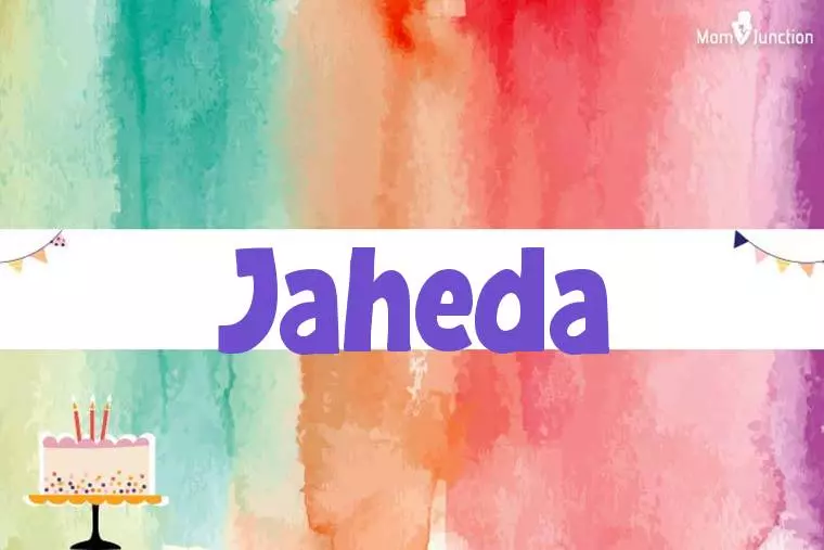 Jaheda Birthday Wallpaper