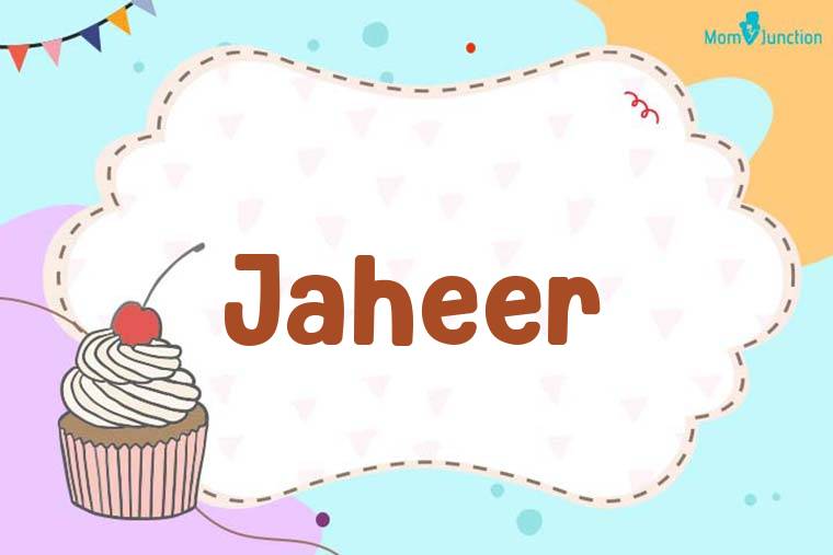 Jaheer Birthday Wallpaper