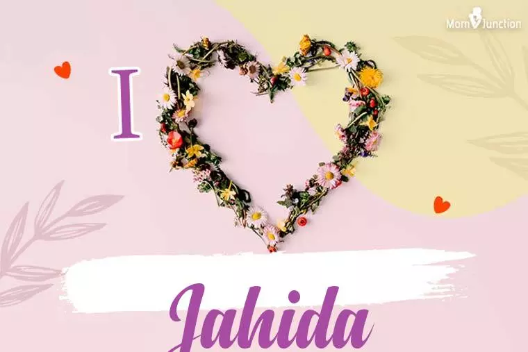 I Love Jahida Wallpaper