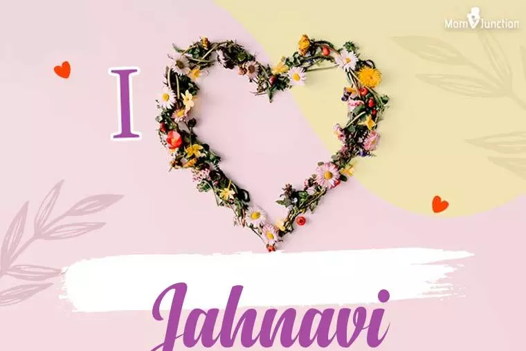 I Love Jahnavi Wallpaper