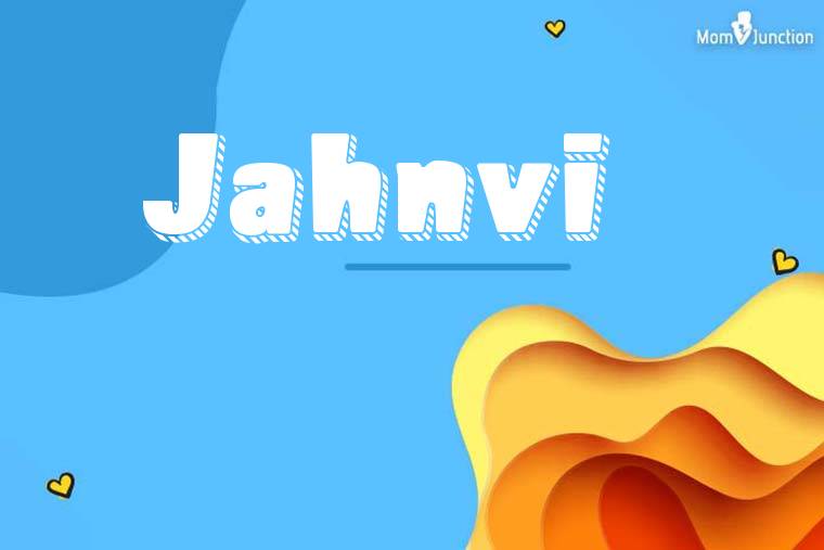 Jahnvi 3D Wallpaper