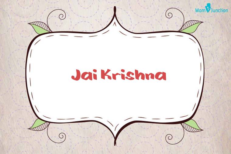 Jai Krishna Stylish Wallpaper