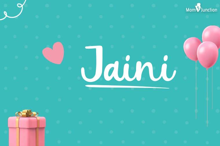 Jaini Birthday Wallpaper