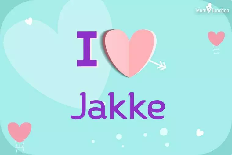 I Love Jakke Wallpaper