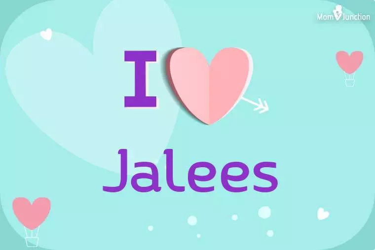 I Love Jalees Wallpaper