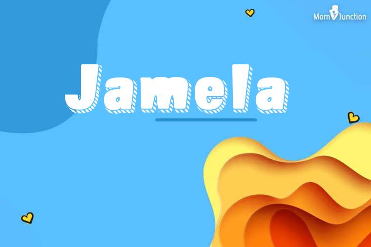 Jamela 3D Wallpaper