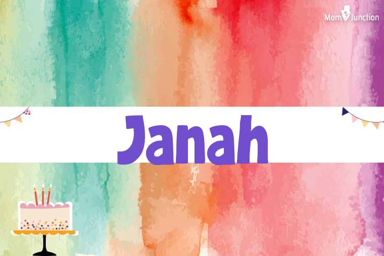 Janah Birthday Wallpaper
