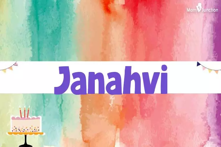 Janahvi Birthday Wallpaper